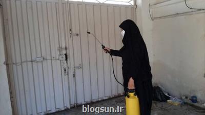 مشاركت بانوان بسیجی برای بیماری یابی محله به محله در روزهای نوروز