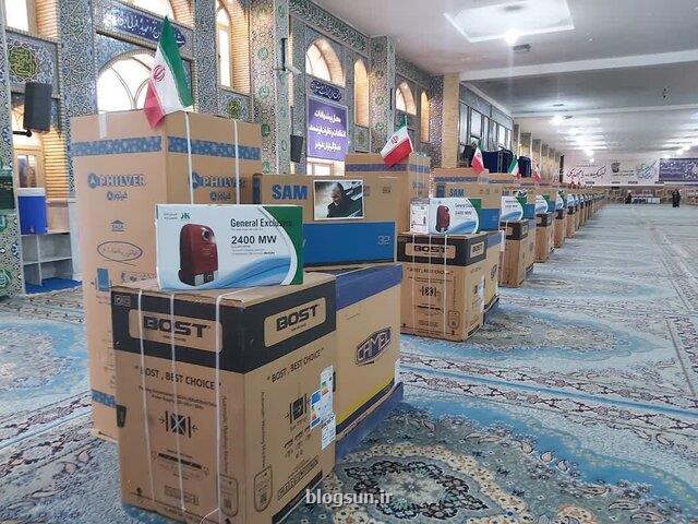 اهدای ۱۰۰۰ سری جهیزیه کامل به زوجین کم برخوردار تهرانی در سال جدید