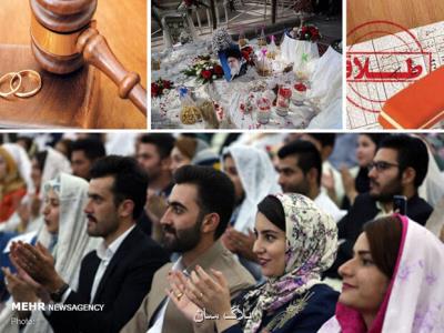 كاهش آمار ازدواج در كردستان